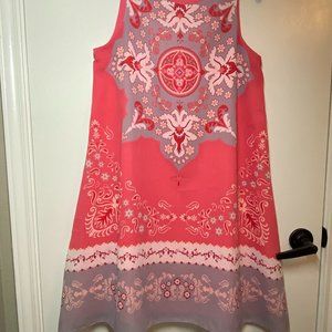 M.S.S.P. Sleeveless XS Pink and Lavender Dress